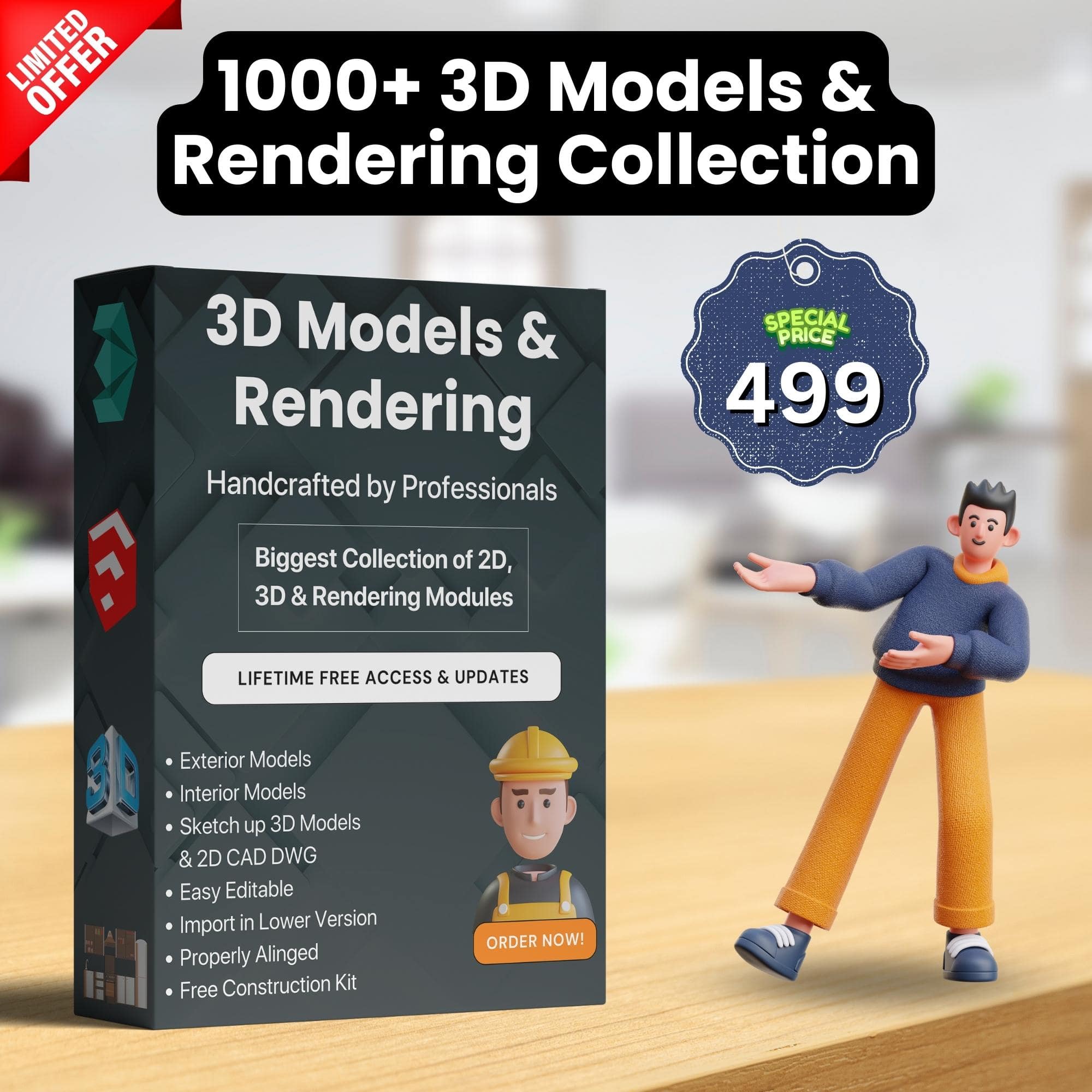 3D MODEL & RENDERING COLLECTION